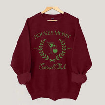 Personalized Hockey Moms Club Sweatshirt