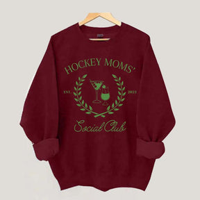 Personalized Hockey Moms Club Sweatshirt