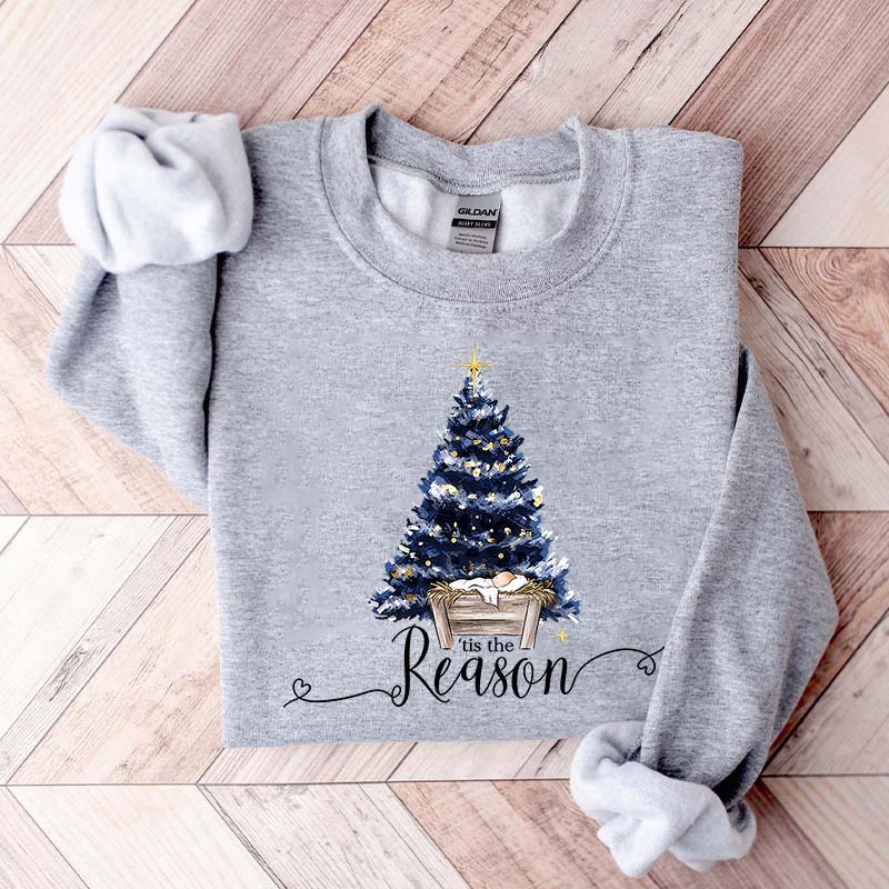 Nativity Greatest Gift of all Christmas Sweatshirt