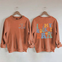 In My Hockey Mom Era Mama Sweatshirt
