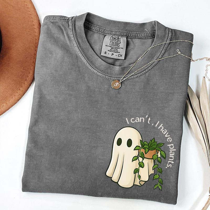 Ghost Plant Spooky Cute T-Shirt