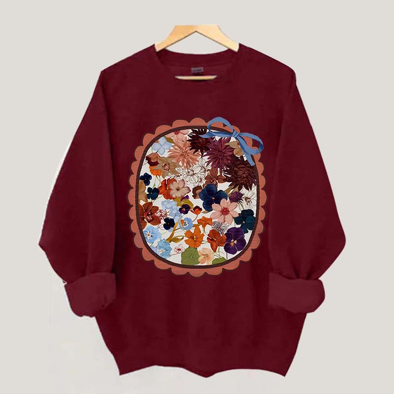 Boho Wildflowers Fantasy Sweatshirt