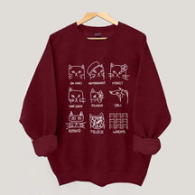 Artistic Cats Inspired by Famous Painters Sweatshirt