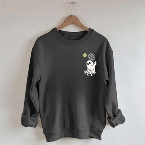 Tennis Ghost Halloween Sweatshirt