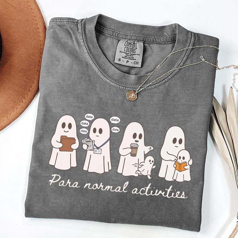 Paraprofessional Halloween Teacher T-Shirt