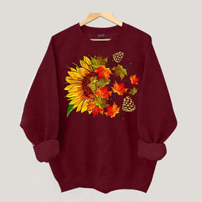 Autumn Sunflower Sweatshirt