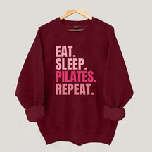 Eat Sleep Pilates Repeat Sweatshirt