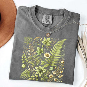 Botanical Fern & Wildflowe T-Shirt