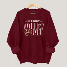 Custom Volleyball Lover Team Sweatshirt