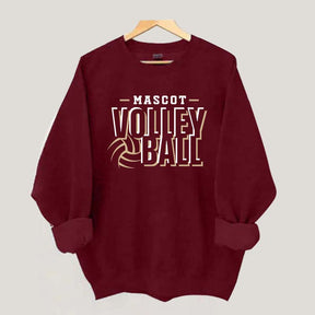 Custom Volleyball Lover Team Sweatshirt