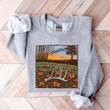 Nature Scene Hunting Season Sweatshirt