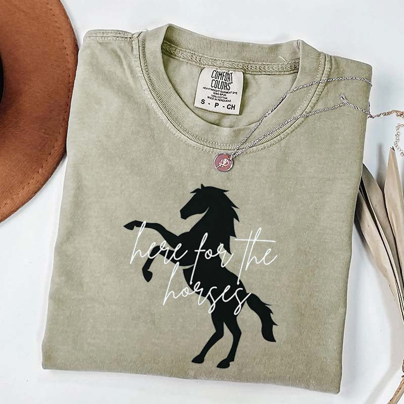 Horse Riding Cowgirl T-Shirt
