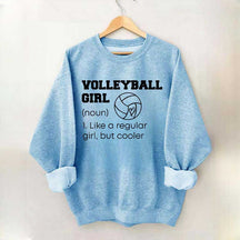 Volleyball Girl Explanation Sweatshirt