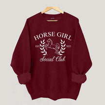 Horse Girl Social Club Sweatshirt