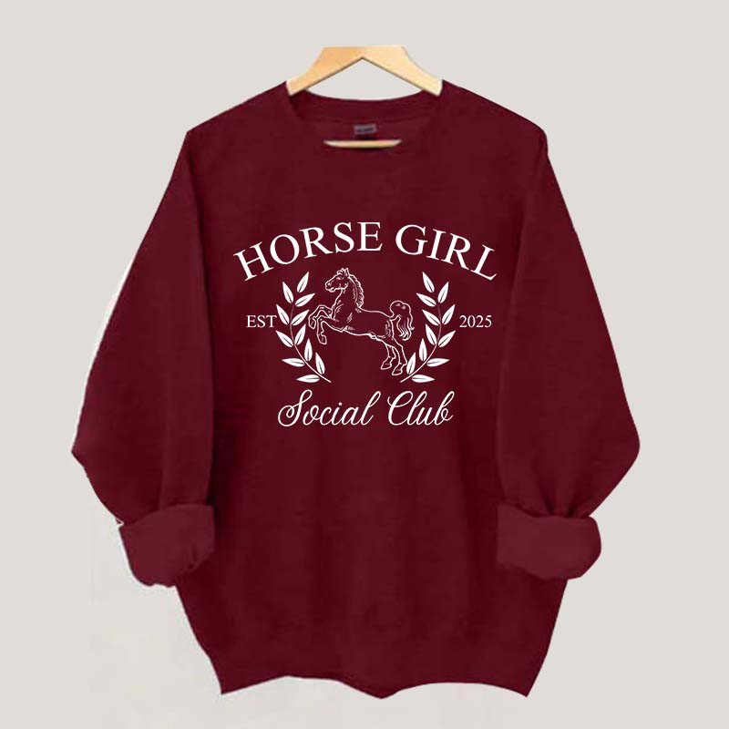 Horse Girl Social Club Sweatshirt