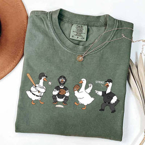 Baseball Goose Player T-Shirt