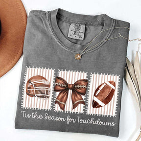 Tis the Season for Touchdowns Football T-Shirt