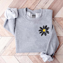 Daisy Retro Floral Sweatshirt