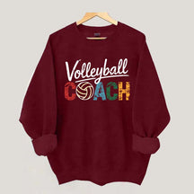 Comfort Color Volleyball Coach Sweatshirt