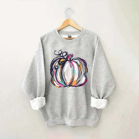 Watercolor Pumpkin Sweatshirt