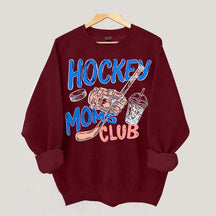Funny Hockey Mom Club Sweatshirt