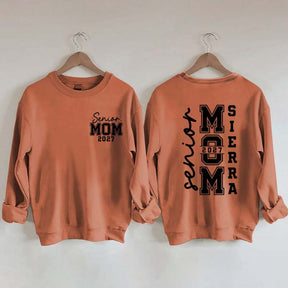 Custom Graduation Senior Mom 2027 Sweatshirt