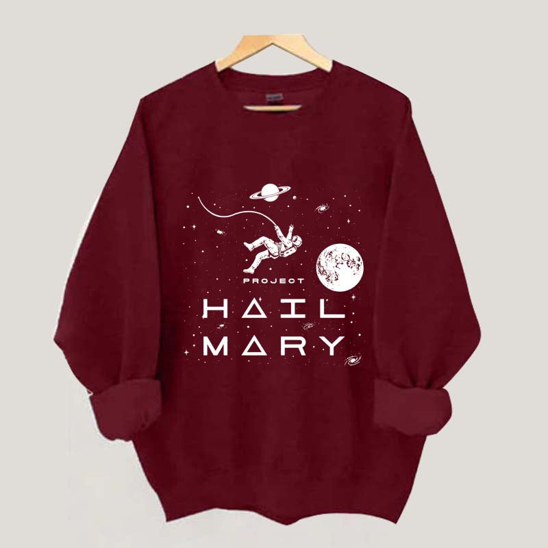 Project Hail Mary Rocky Astronaut Space Sweatshirt