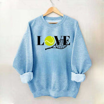 Cute Love Tennis Player Sweatshirt
