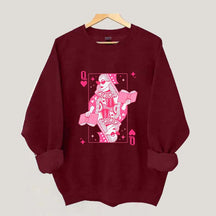 Retro Bookish Queen Sweatshirt
