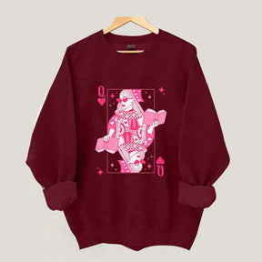Retro Bookish Queen Sweatshirt