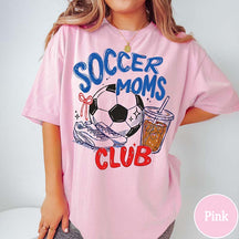 Soccer Moms Club Comfort Colors T-Shirt