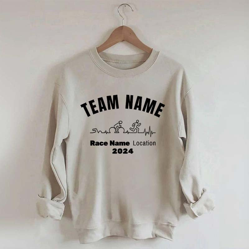 Custom Triathlon Team Sweatshirt