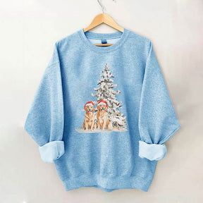 Christmas Golden Retriever Sweatshirt