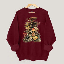 Retro Goblincore Mushroom Dark Cottagecore Sweatshirt