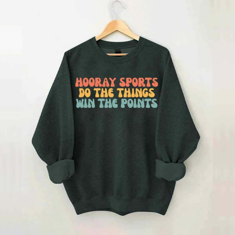 Hooray Sports Win the Points Sweatshirt