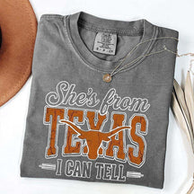Comfort Colors She's From Texas T-Shirt
