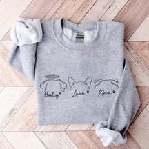 Custom Dog and Cat Ears Sweatshirt