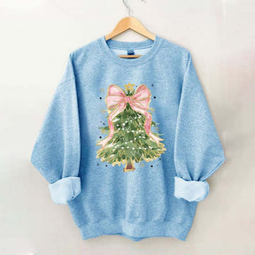 Watercolor Christmas Tree Sweatshirt