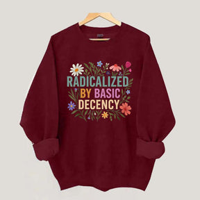 Progressive Floral Political Sweatshirt
