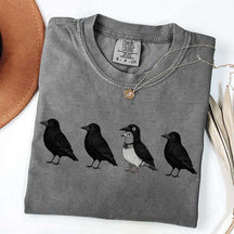 Funny Crow Pigeon T-Shirt