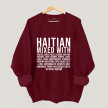 Haitian Definition Caribbean African Culture Sweatshirt