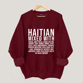 Haitian Definition Caribbean African Culture Sweatshirt