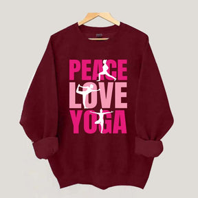 Yoga Is The Journey Back To Yourself Sweatshirt