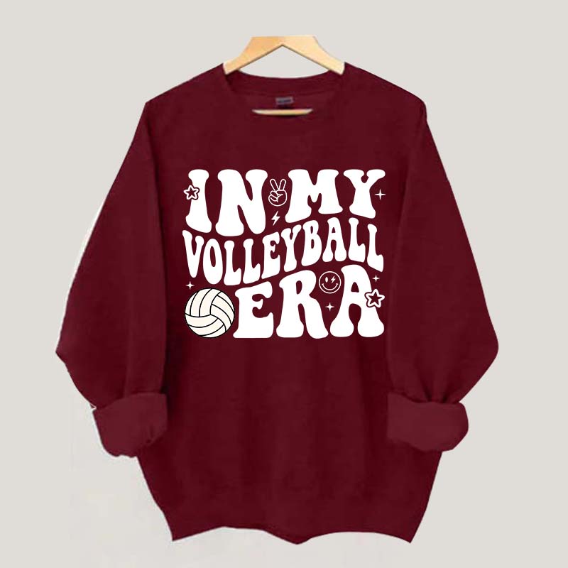 In my Volleyball Era Sports Sweatshirt