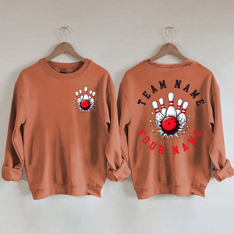 Custom Bowling Sweatshirt