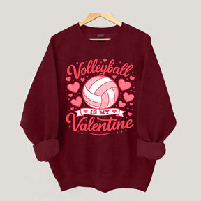 Volleyball Valentine Sweatshirt