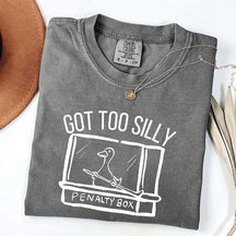 Hockey Got Too Silly Penalty Box T-Shirt