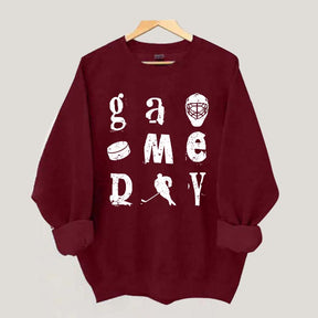 Game Day Hockey Vibes Sweatshirt