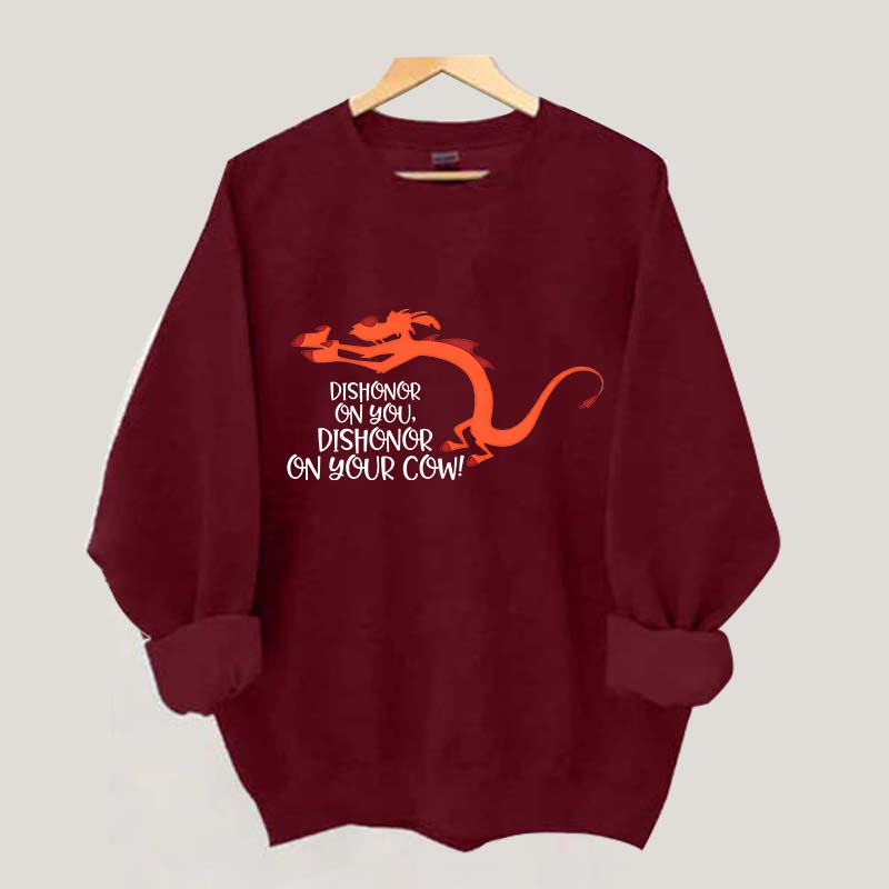 Mushu Dragon Sweatshirt