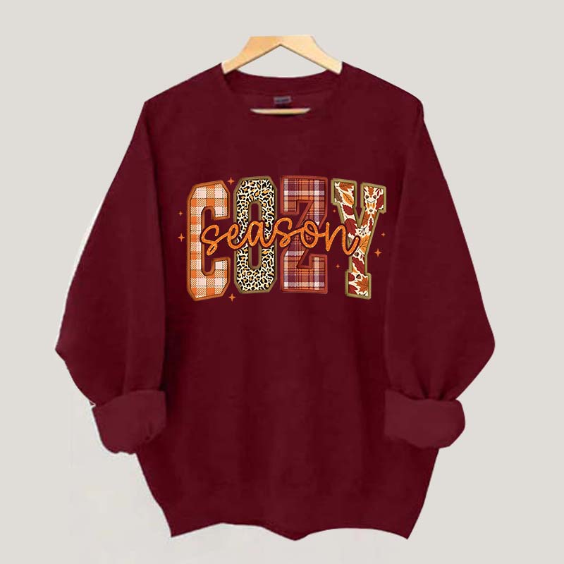 Cozy Season Fall Graphic Sweatshirt